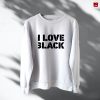 Շապիկ՝ «I LOVE BLACK»