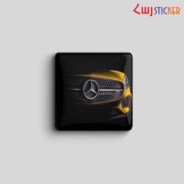 3D սթիքեր` «Mercedes»
