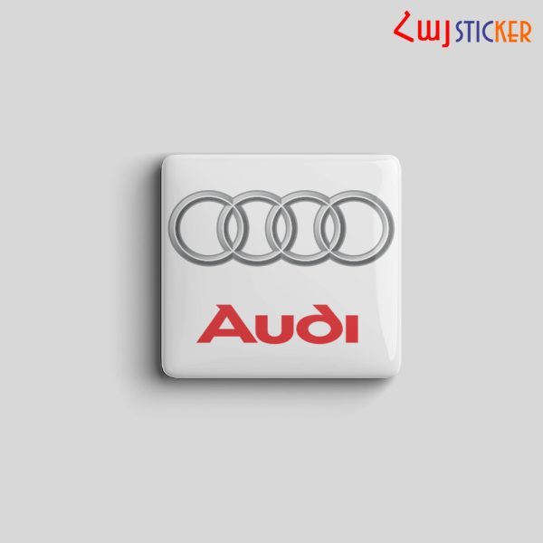 3D սթիքեր` «Audi»