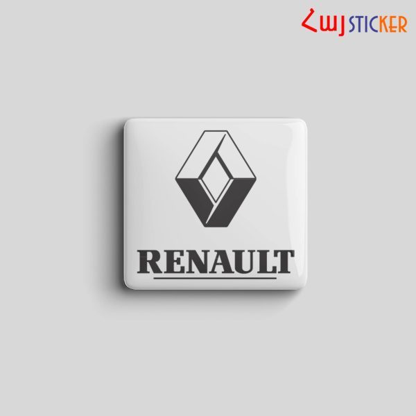 3D սթիքեր` «Renault»