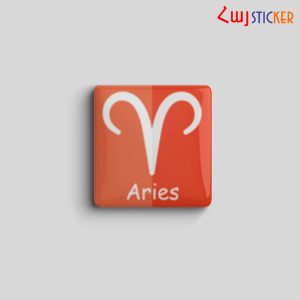3D սթիքեր` «Aries»