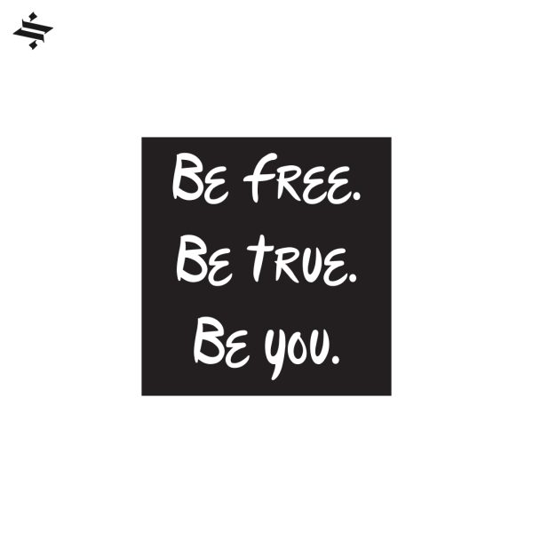 Կարճաթև շապիկ ՝ «Be free»