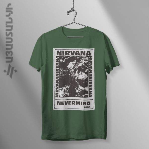 Կարճաթև շապիկ ՝ «Nirvana»